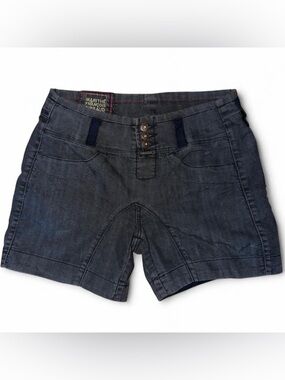 MARITHÉ FRANCOIS GIRBAUD Y2K High Waisted Shorts Sz 30 Cotton Blend Indie Sleaze